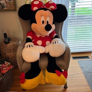 Big Minnie Mouse stuffie 48” inches tall - very good used condition